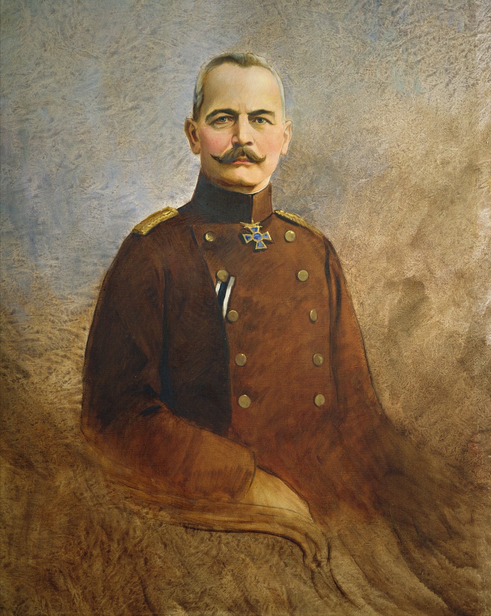 General Erich von Falkenhayn, ca. 1916 (olie på lærred) af Vienna Nedomansky Studio
