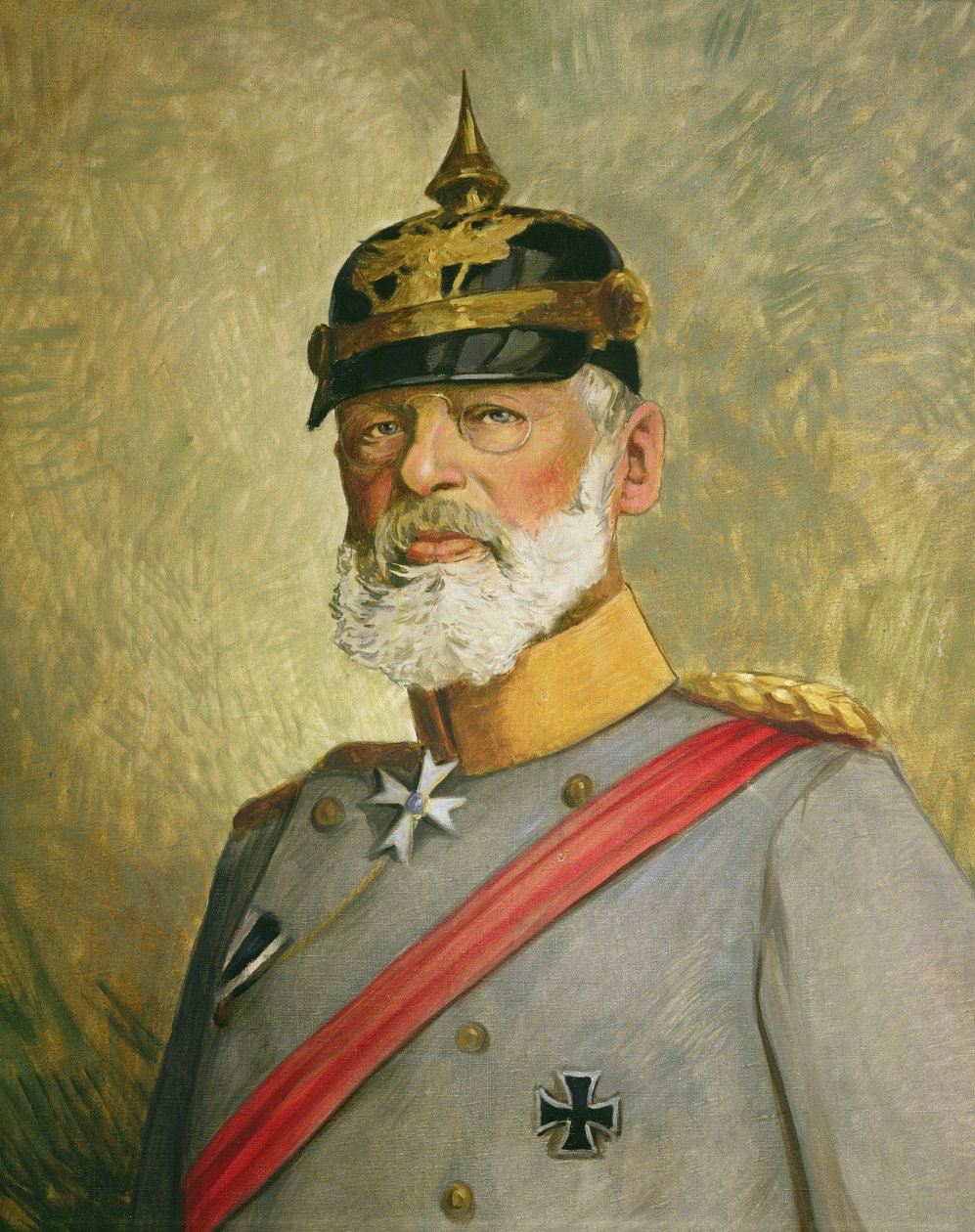 Prins Leopold af Bayern, ca. 1916 (olie på lærred) af Vienna Nedomansky Studio