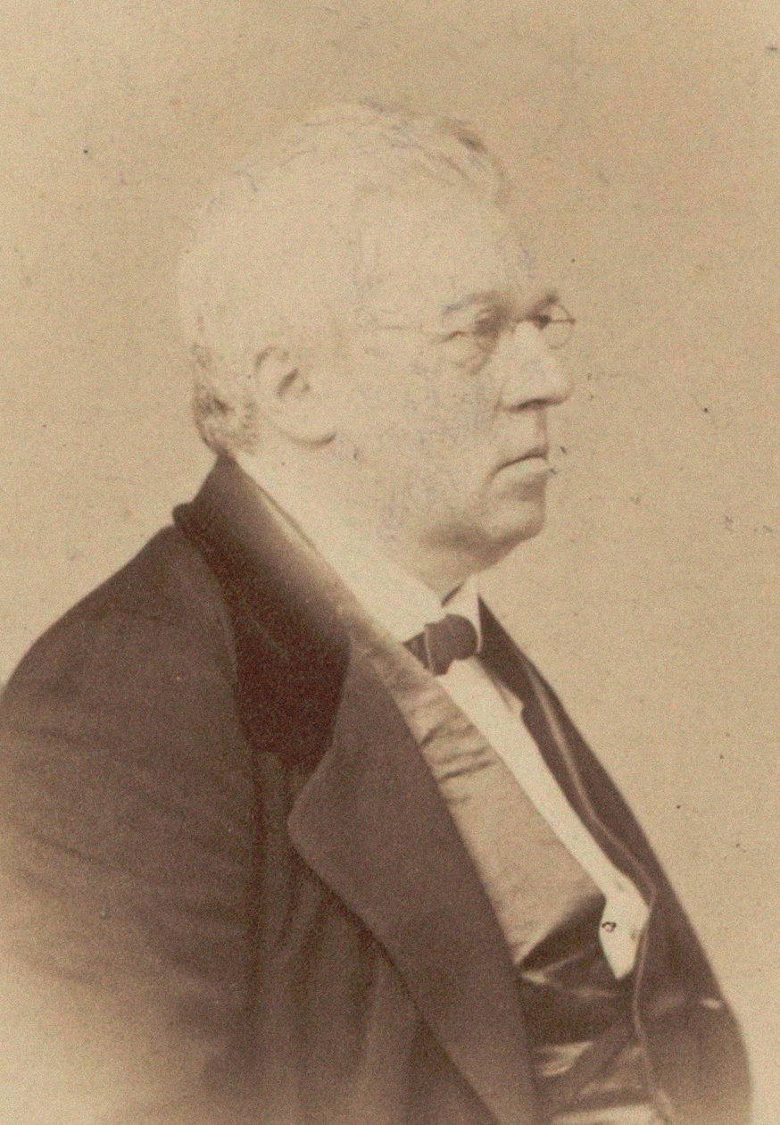 Portræt af pianisten og komponisten Joseph Christoph Kessler 1800-1872. af Vienna . Photo studio G. Wünsch