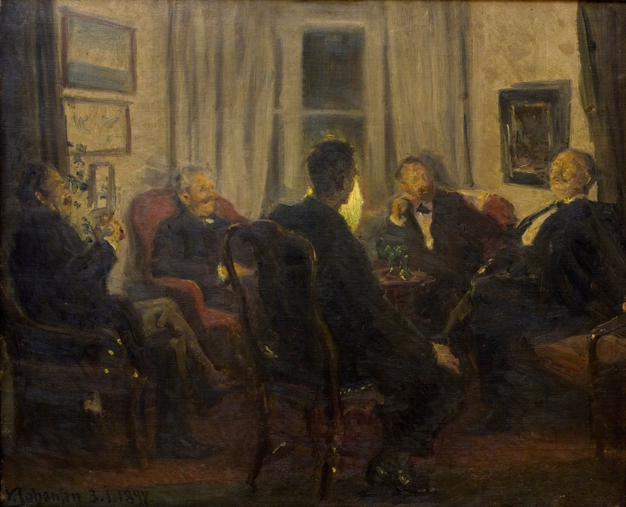Blandt kunstnere, af Viggo Johansen