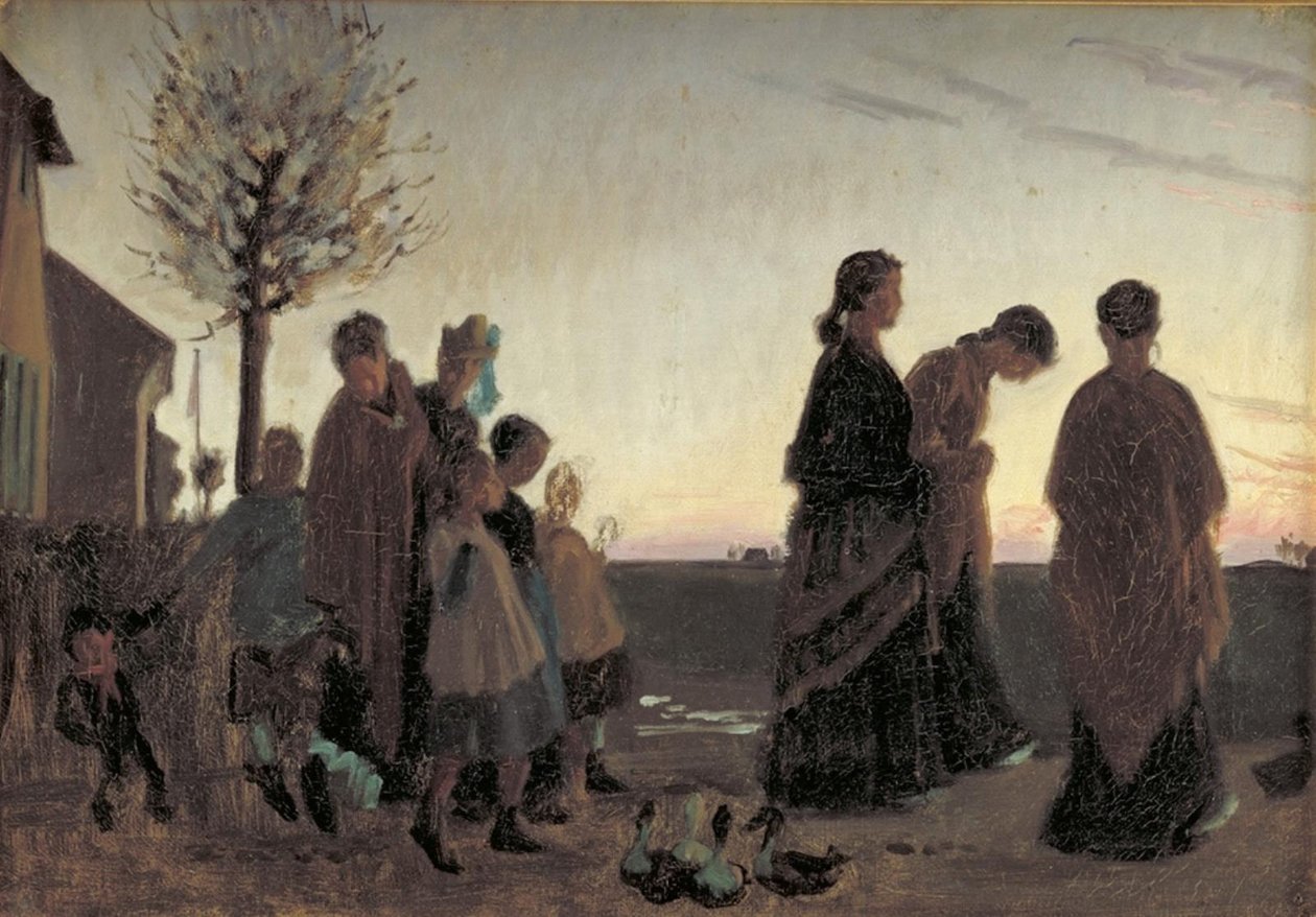 Konfirmations-søndag. Dragør af Viggo Johansen
