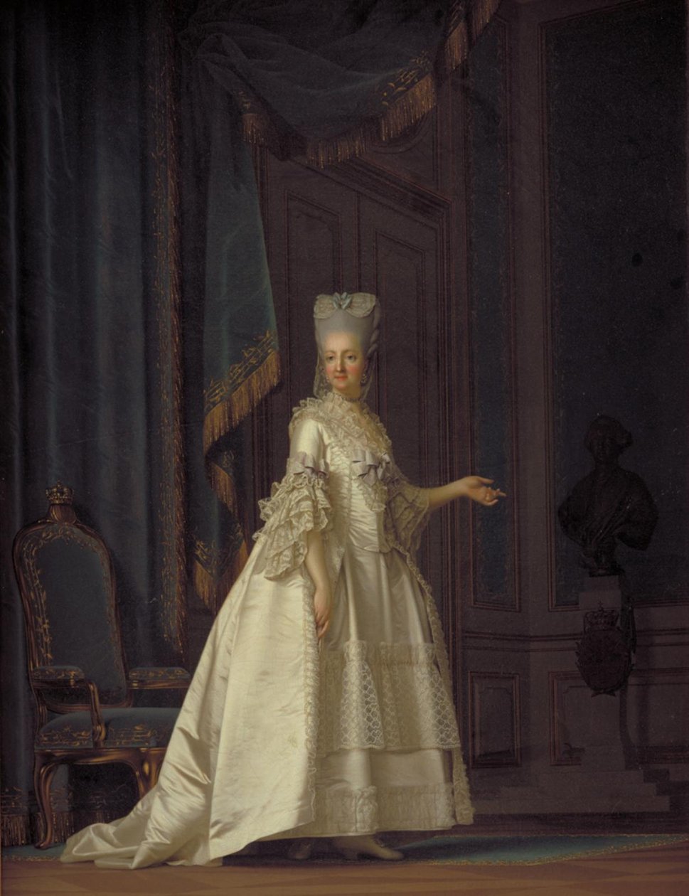 Enkedronning Juliane Marie af Danmark af Vigilius Eriksen