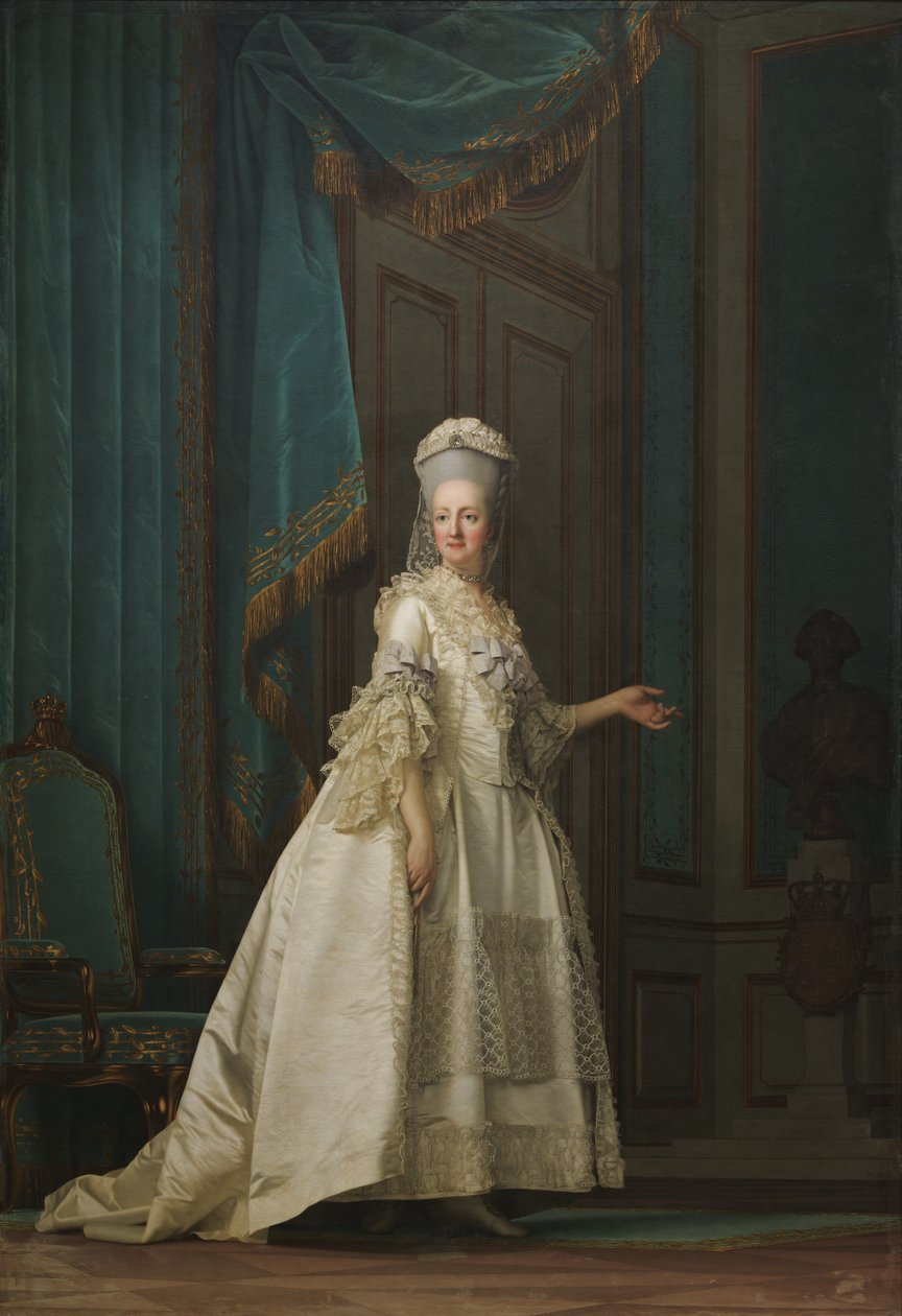 Enkedronningen Juliane Marie af Vigilius Eriksen