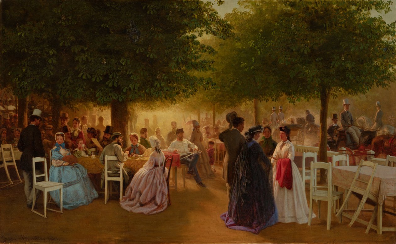 Torsdag i Stromovka, 1865 af Viktor Barvitius
