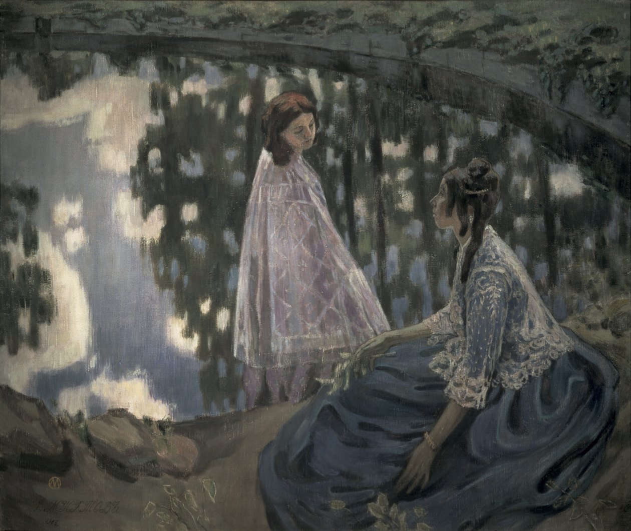 Dammen, 1902 af Viktor Elpidiforovich Borisov Musatov