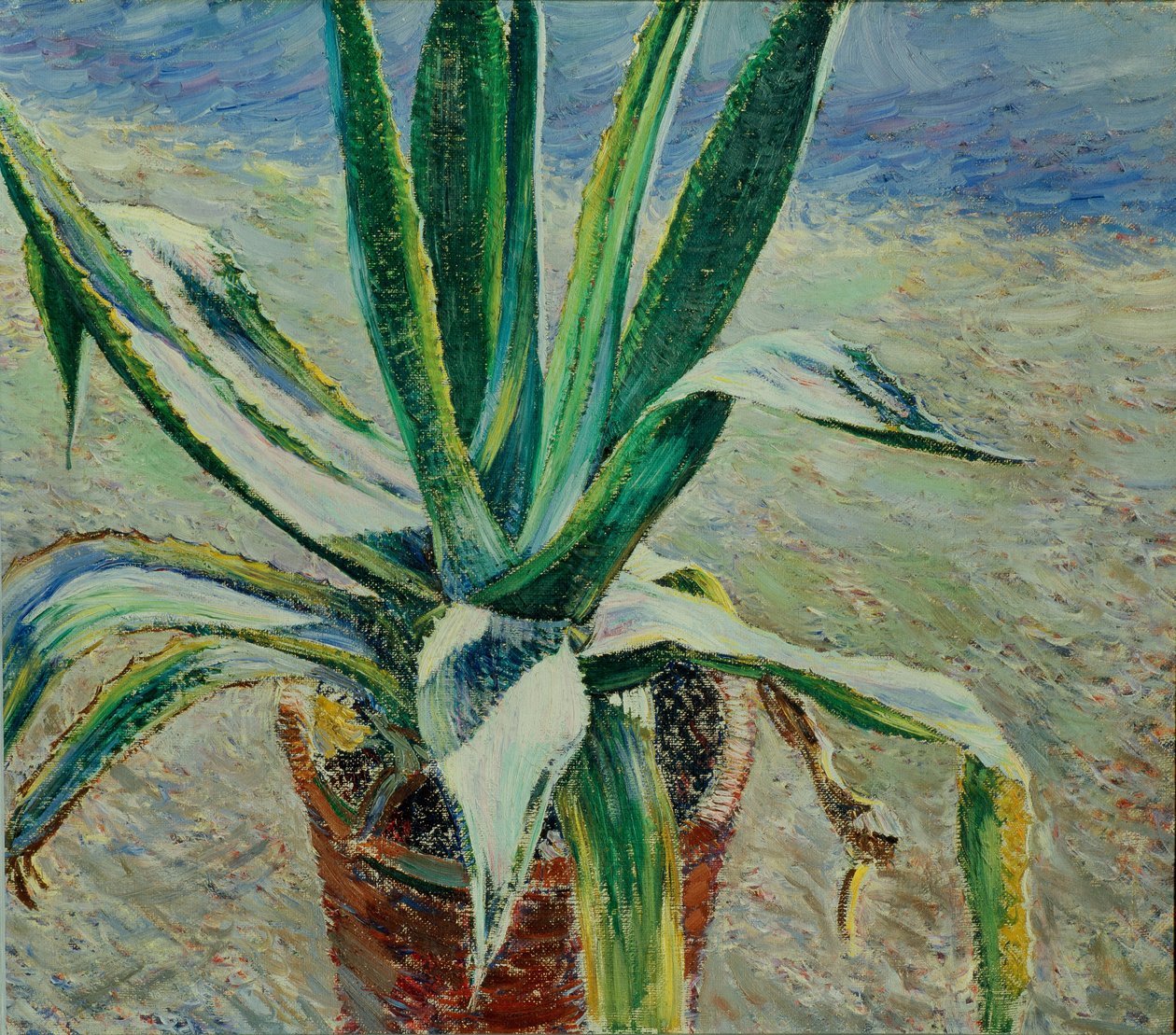 Agave, 1891 af Viktor Elpidiforovich Borisov Musatov
