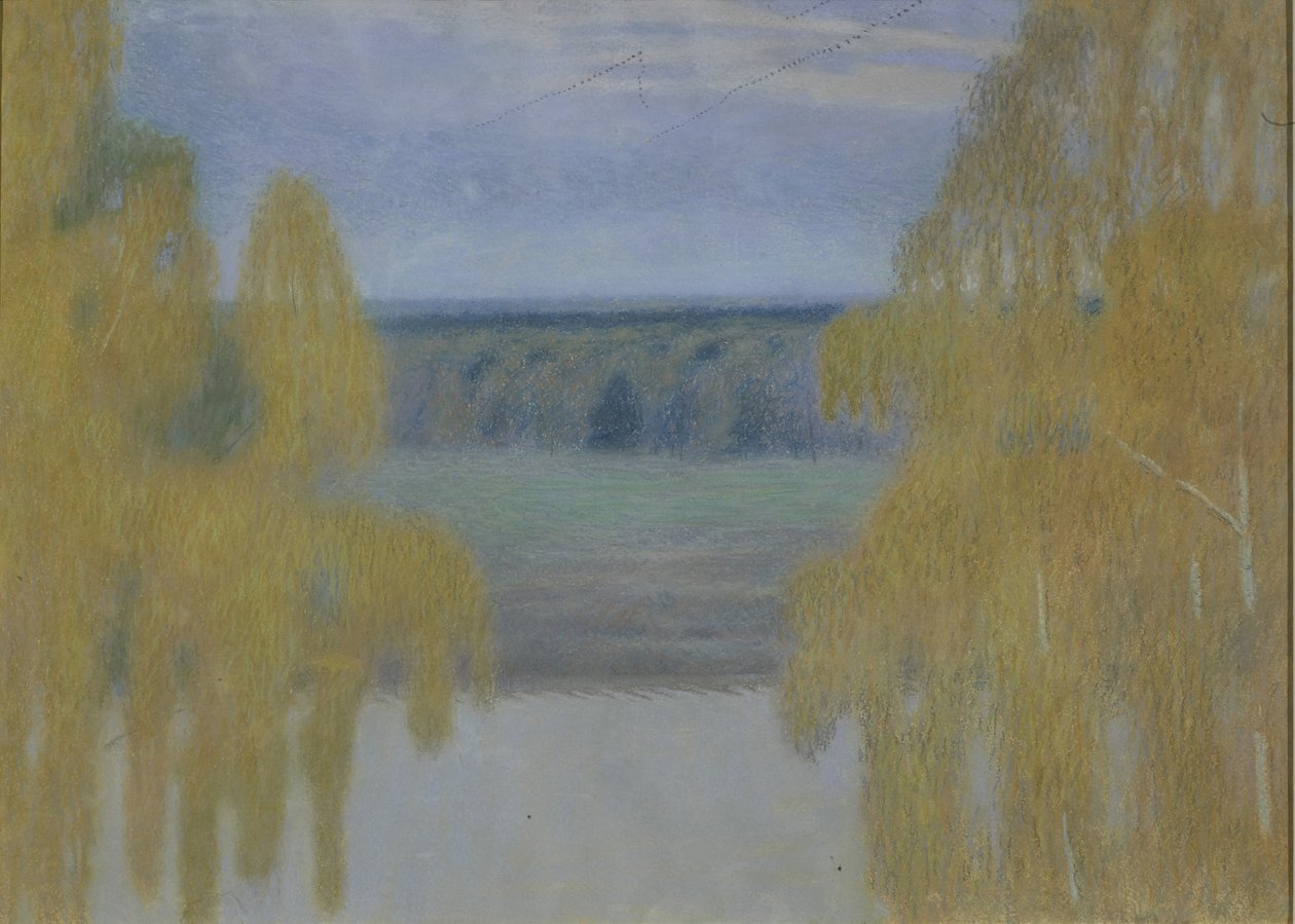 Efterår, 1905 af Viktor Elpidiforovich Borisov Musatov