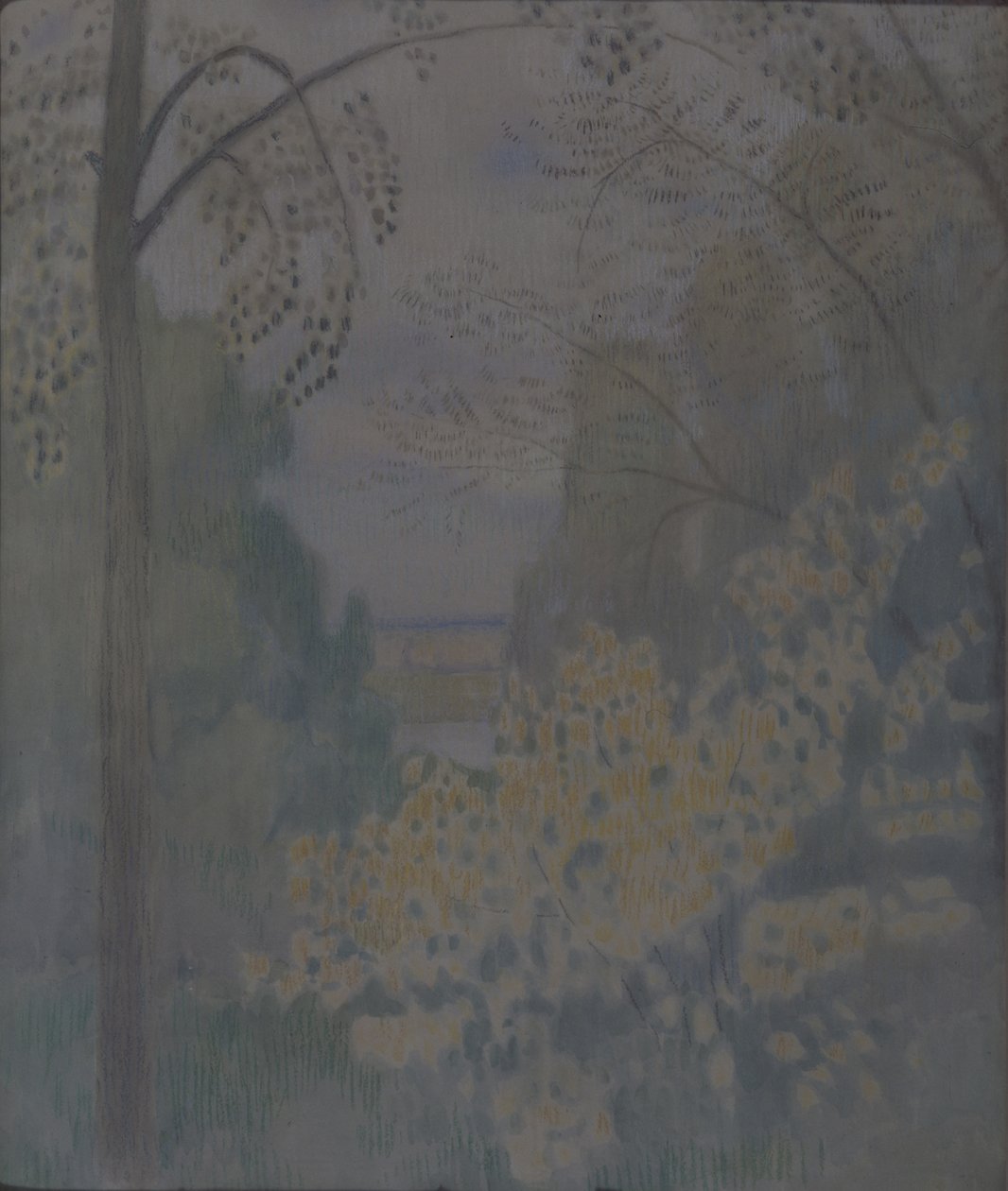 Nøddetræ, 1905 af Viktor Elpidiforovich Borisov Musatov