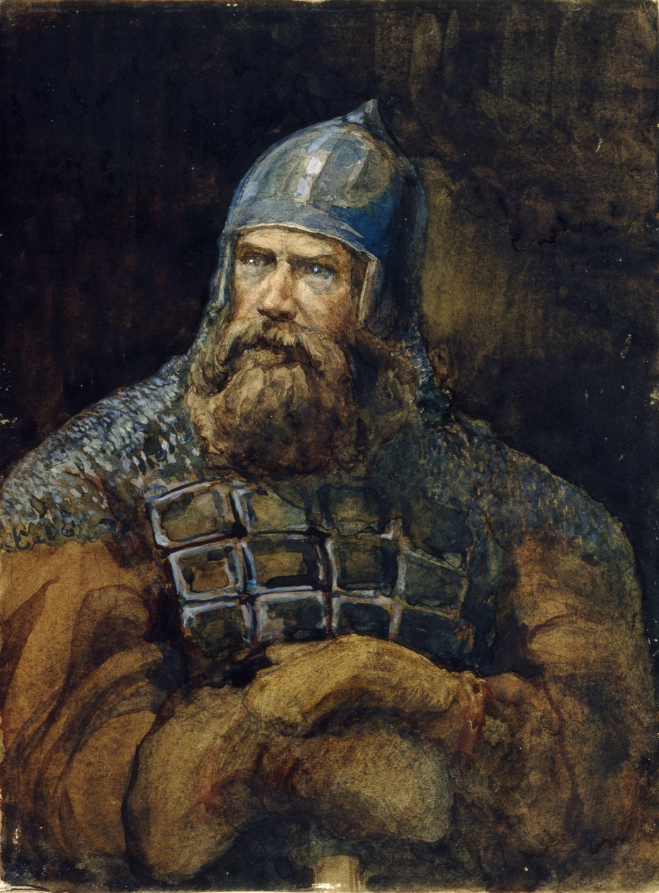 En Ridder af Viktor Mikhaylovich Vasnetsov