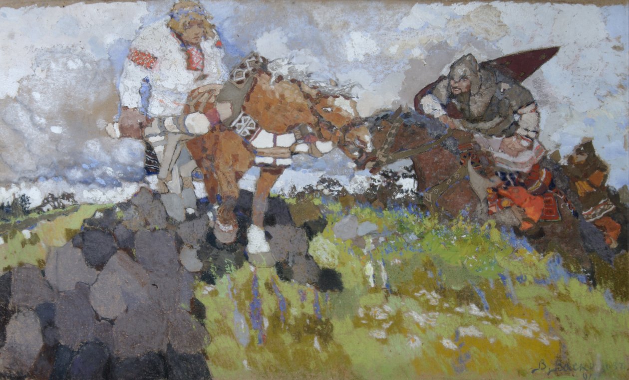 Mikula Selyaninovich, 1917 af Viktor Mikhaylovich Vasnetsov