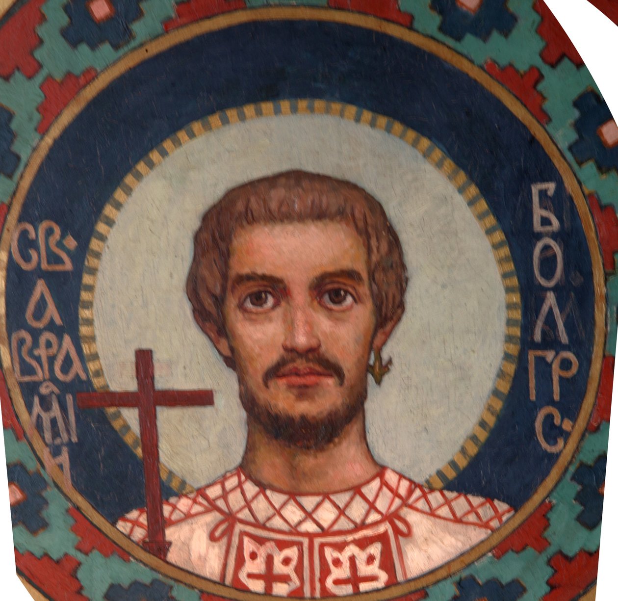 Den hellige Abraham af Bulgarien, 1885-1896 af Viktor Mikhaylovich Vasnetsov