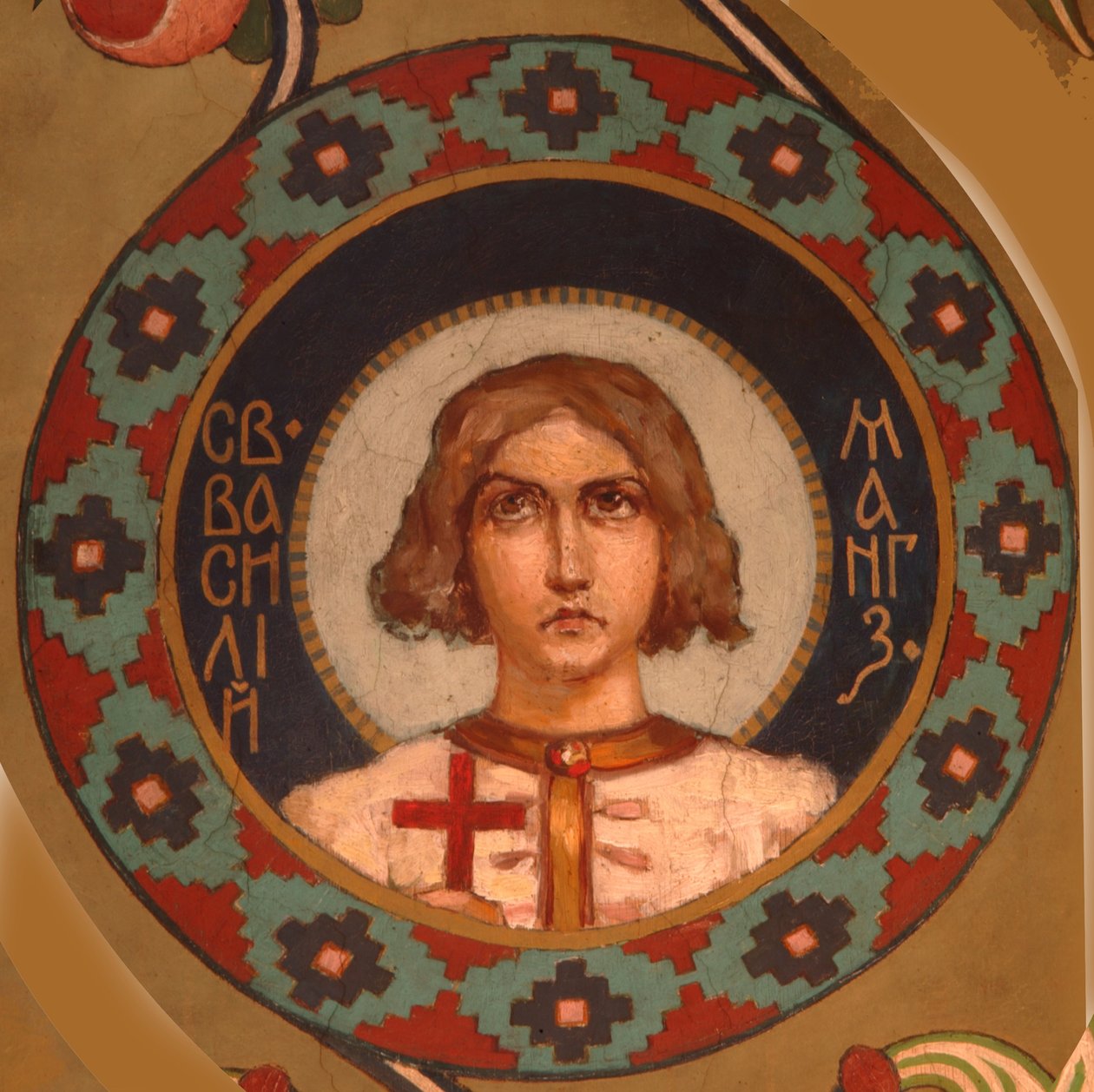 Sankt Basilikum af Mangazeya, 1885-1896 af Viktor Mikhaylovich Vasnetsov