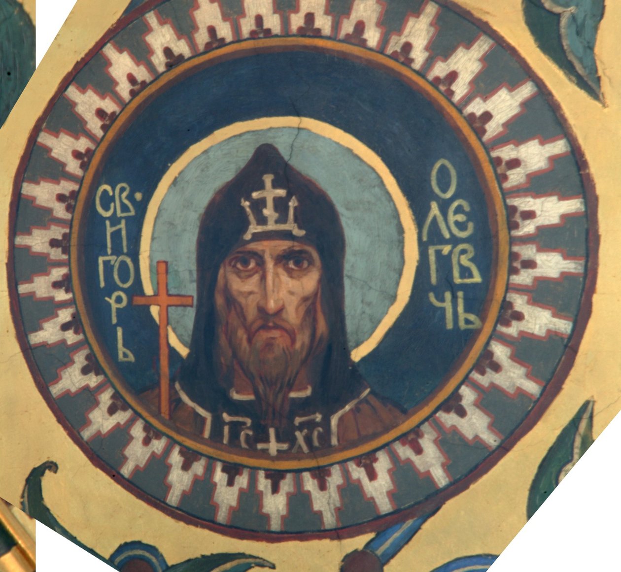 Sankt Storprins Igor II Olgovich af Kiev, 1885-1896 af Viktor Mikhaylovich Vasnetsov
