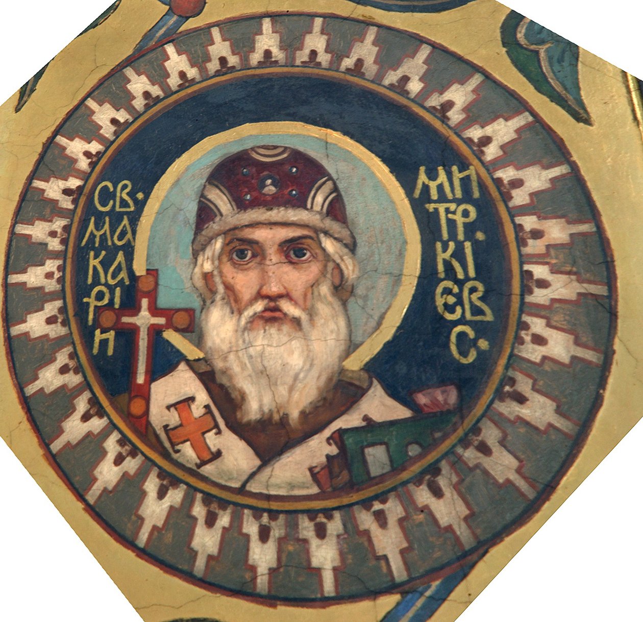 Saint Macarius, Metropolit of Kiev, 1885-1896 af Viktor Mikhaylovich Vasnetsov