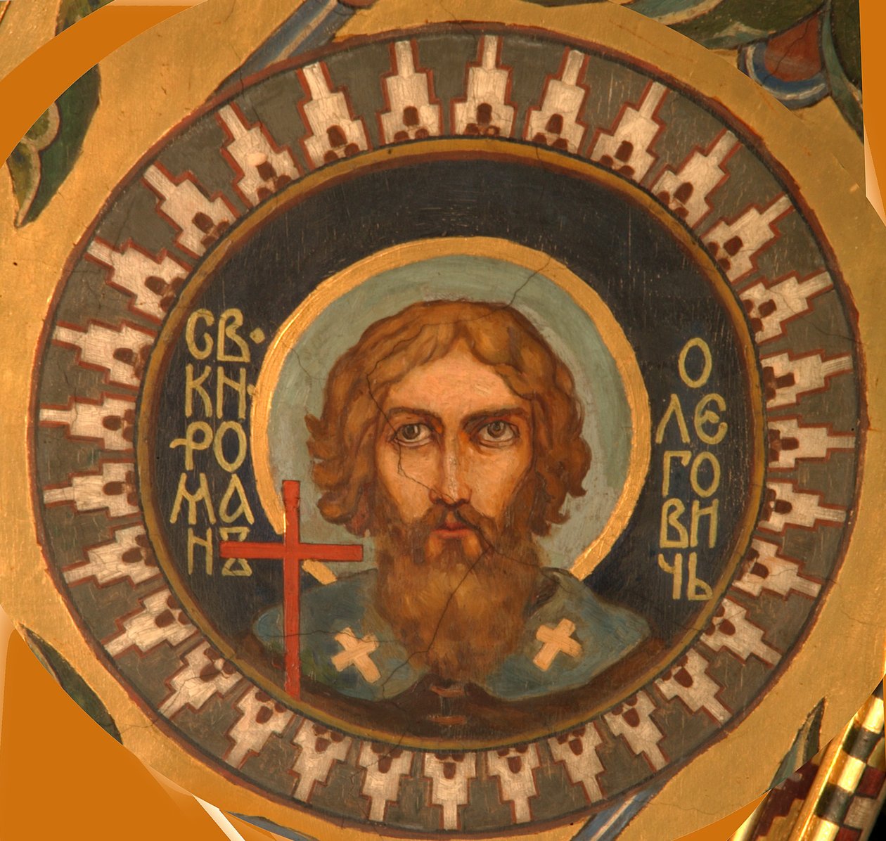 Den hellige prins Roman Olegovich af Ryazan, 1885-1896 af Viktor Mikhaylovich Vasnetsov