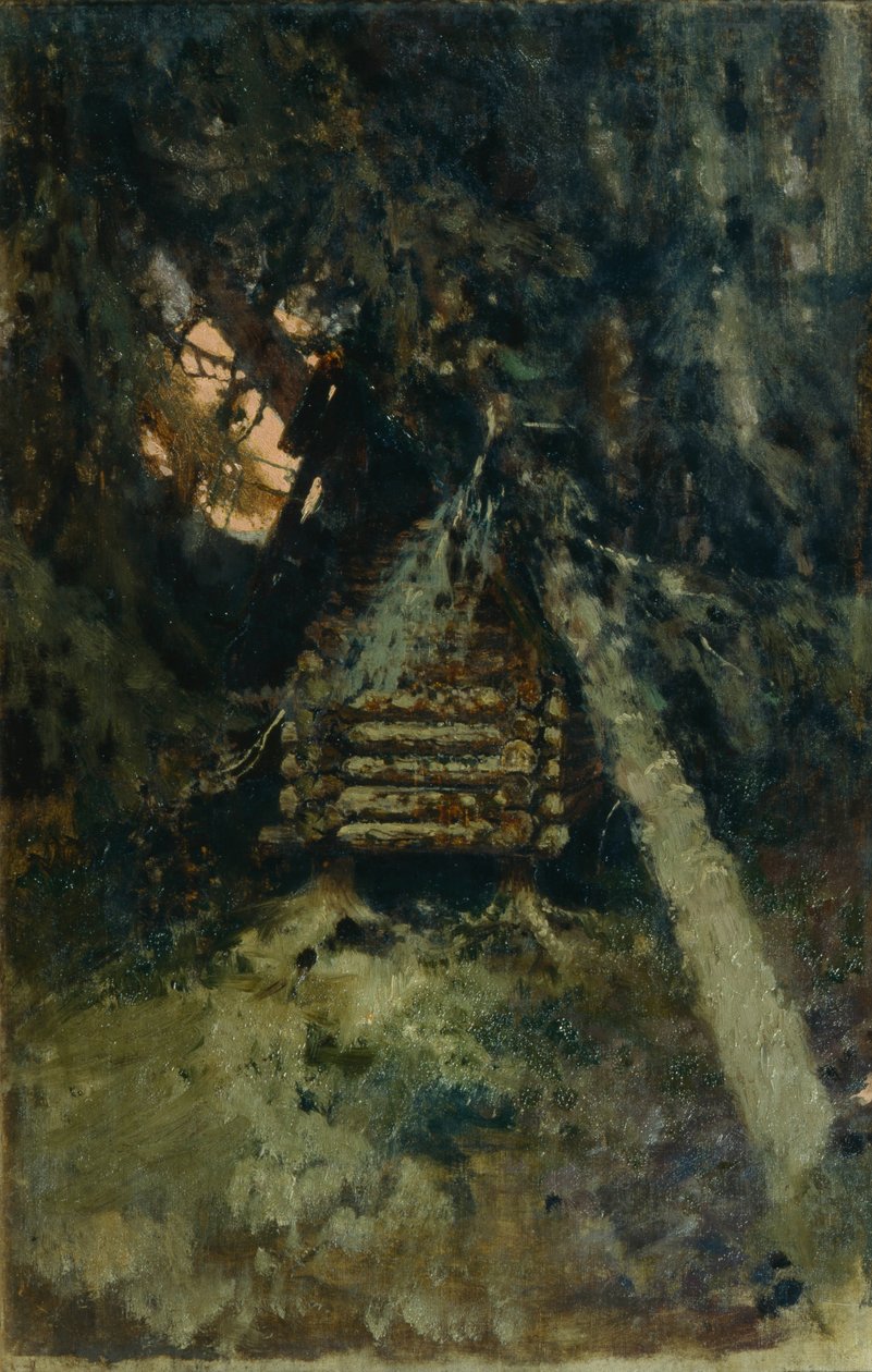Hytten på kyllingelår af Viktor Mikhaylovich Vasnetsov