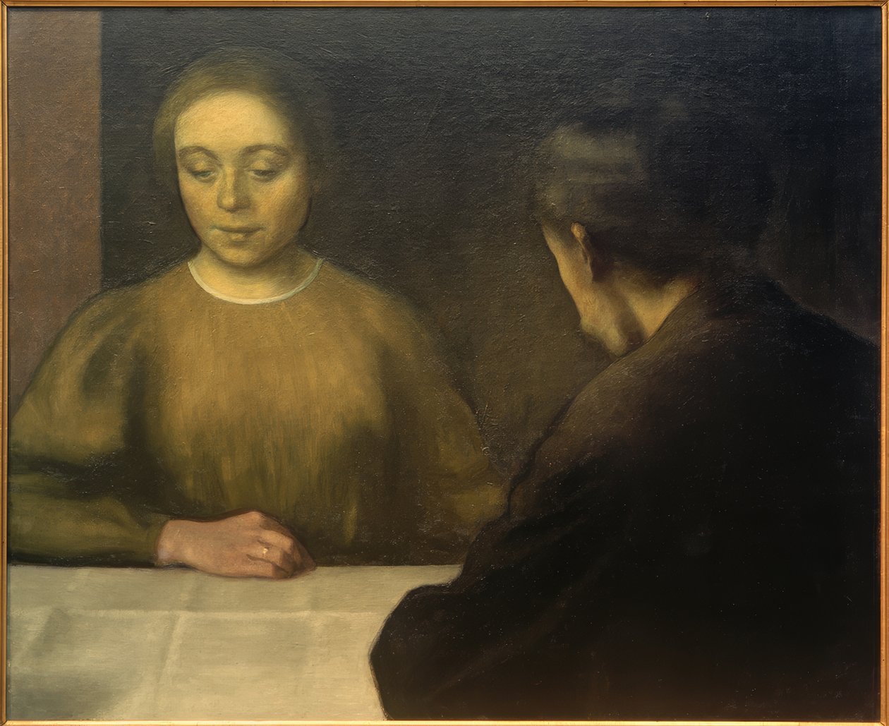 Hammershöi-parret af Vilhelm Hammershoi
