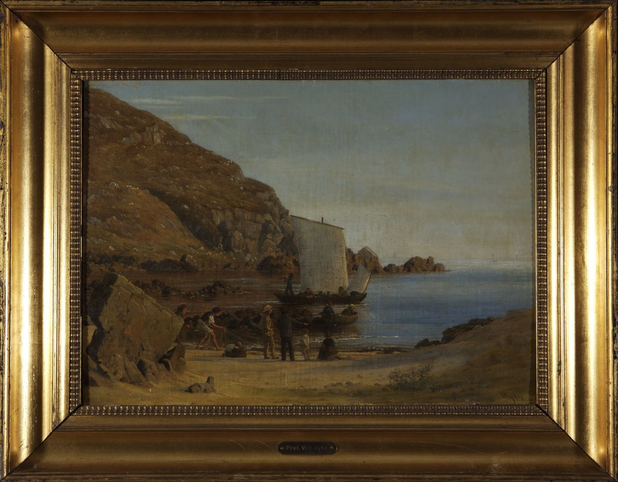 Formation on Bornholm af Vilhelm Kyhn