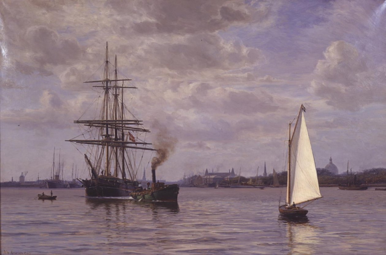 Københavns rhed af Vilhelm Arnesen