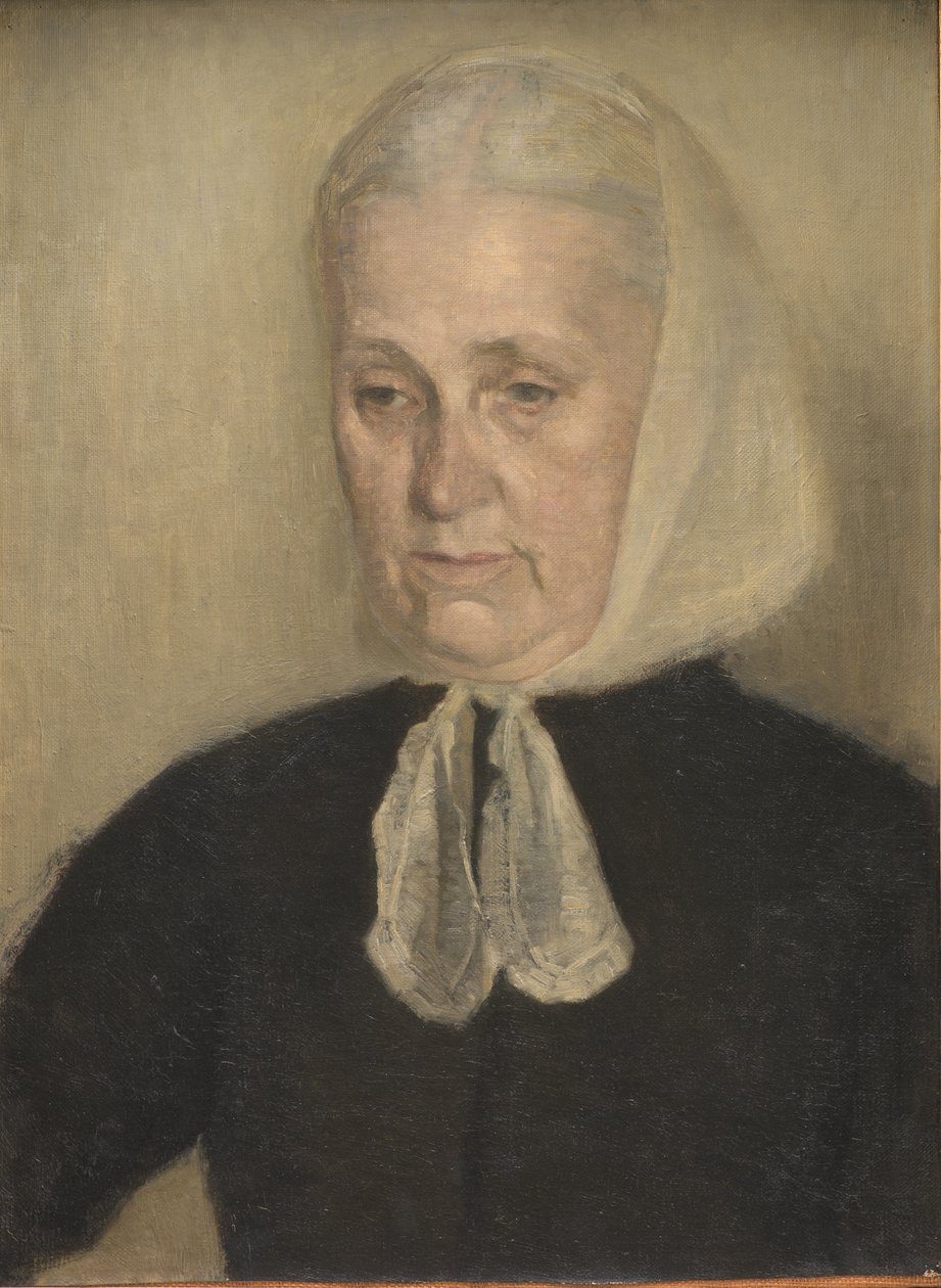 Frederikke Amalie Hammershøi, f. Rentzmann, kunstnerens moder af Vilhelm Hammershøi