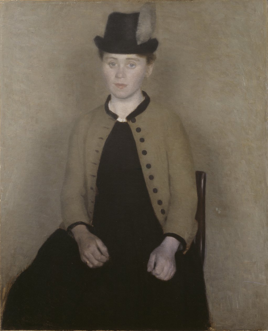 Ida Ilsted, senere Kunstnerens Hustru af Vilhelm Hammershøi