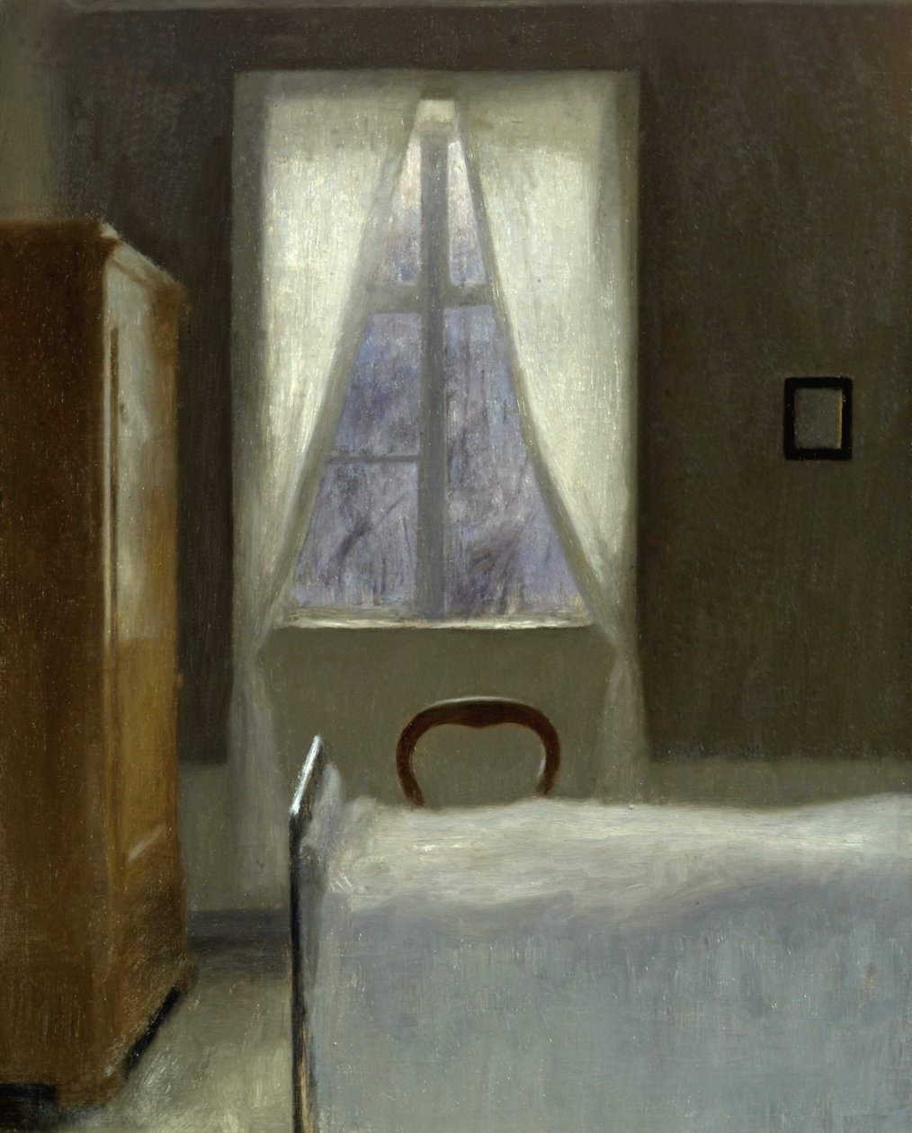 Interiør af Vilhelm Hammershøi