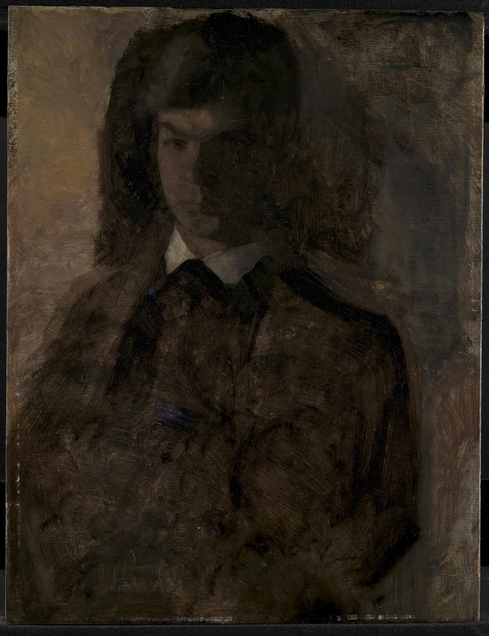 Maleren Svend Hammershøi, kunstnerens broder af Vilhelm Hammershøi
