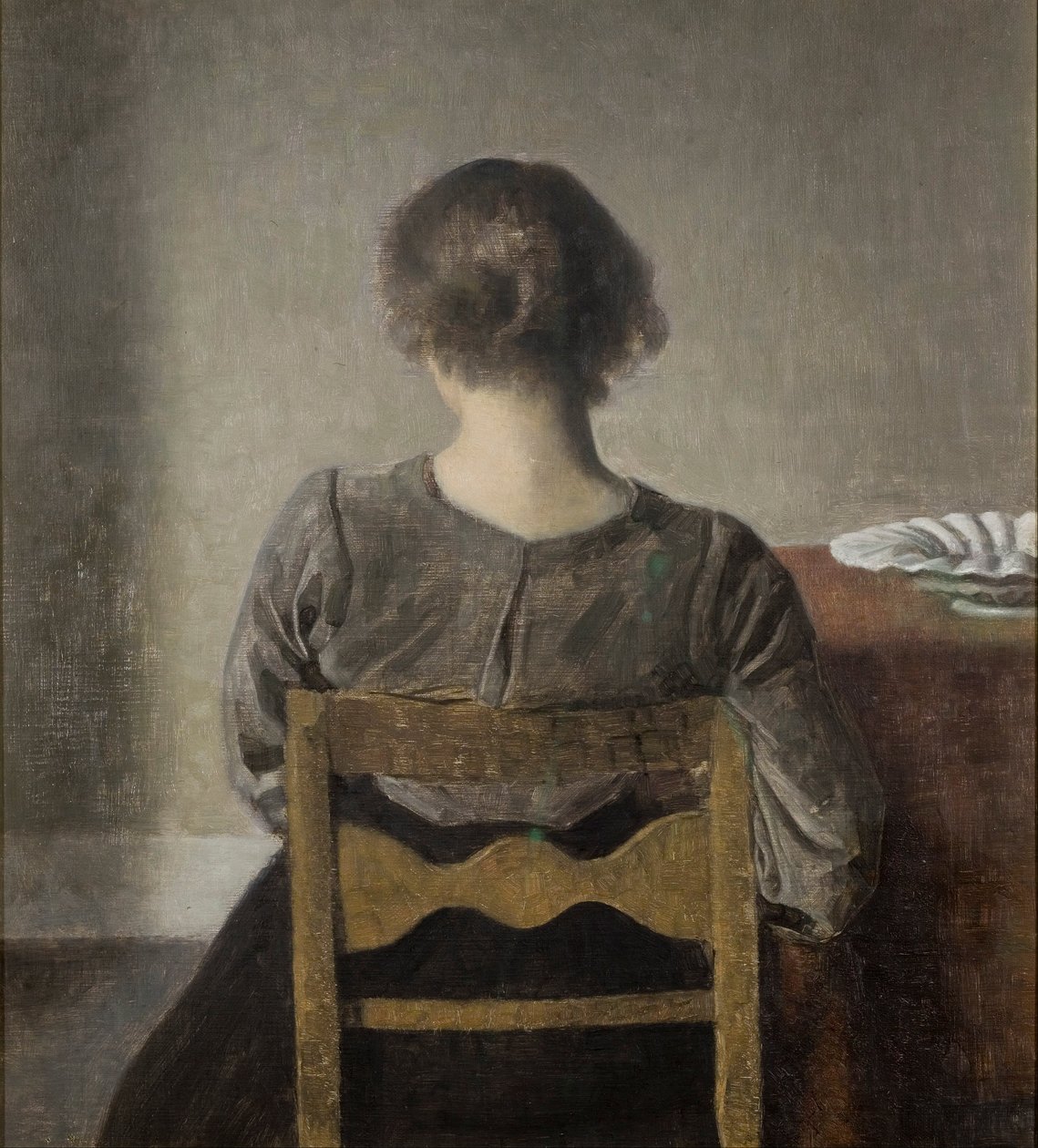 Hvile af Vilhelm Hammershøi