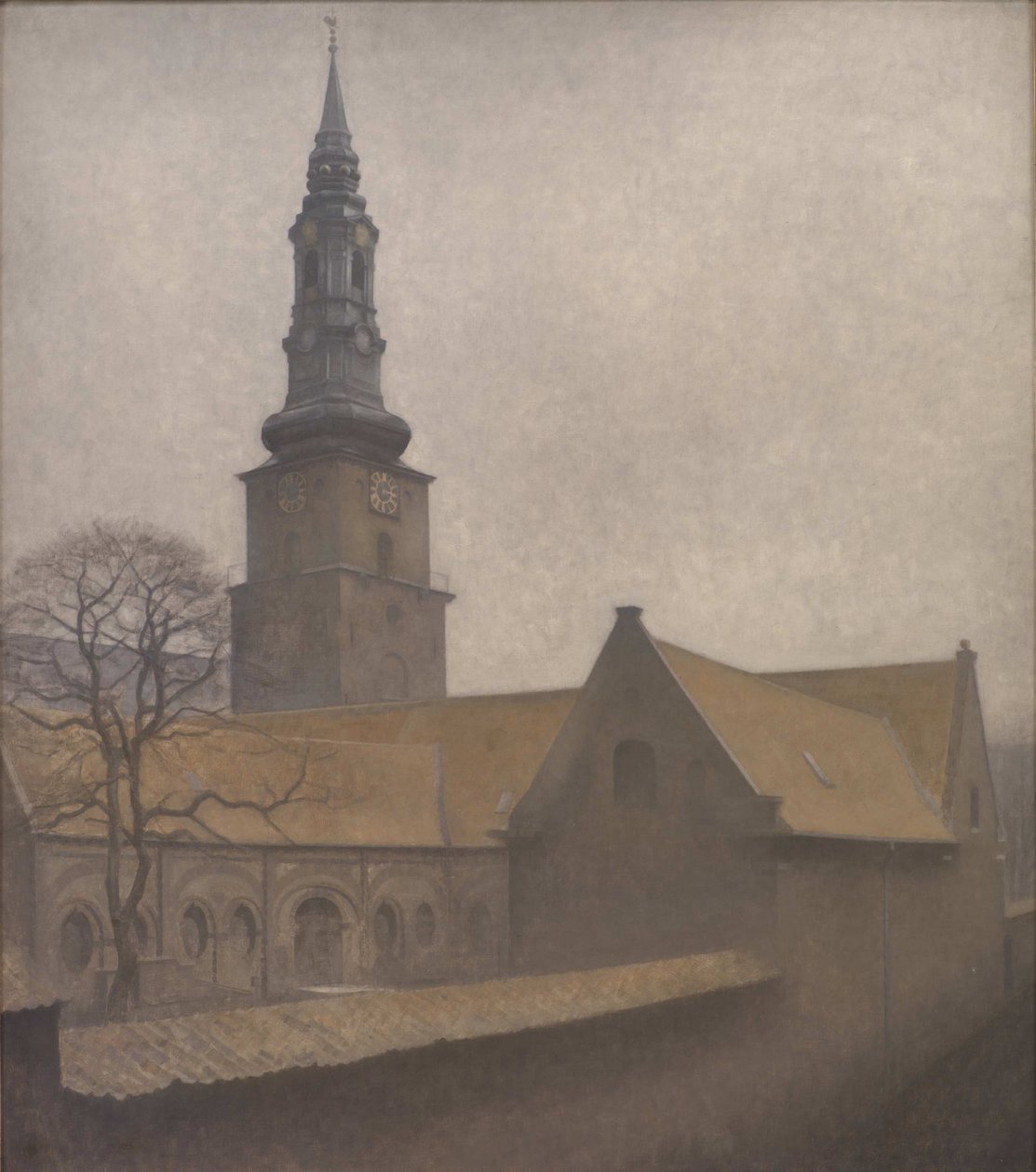 Sankt Petri Kirke, København, 1906. af Vilhelm Hammershøi
