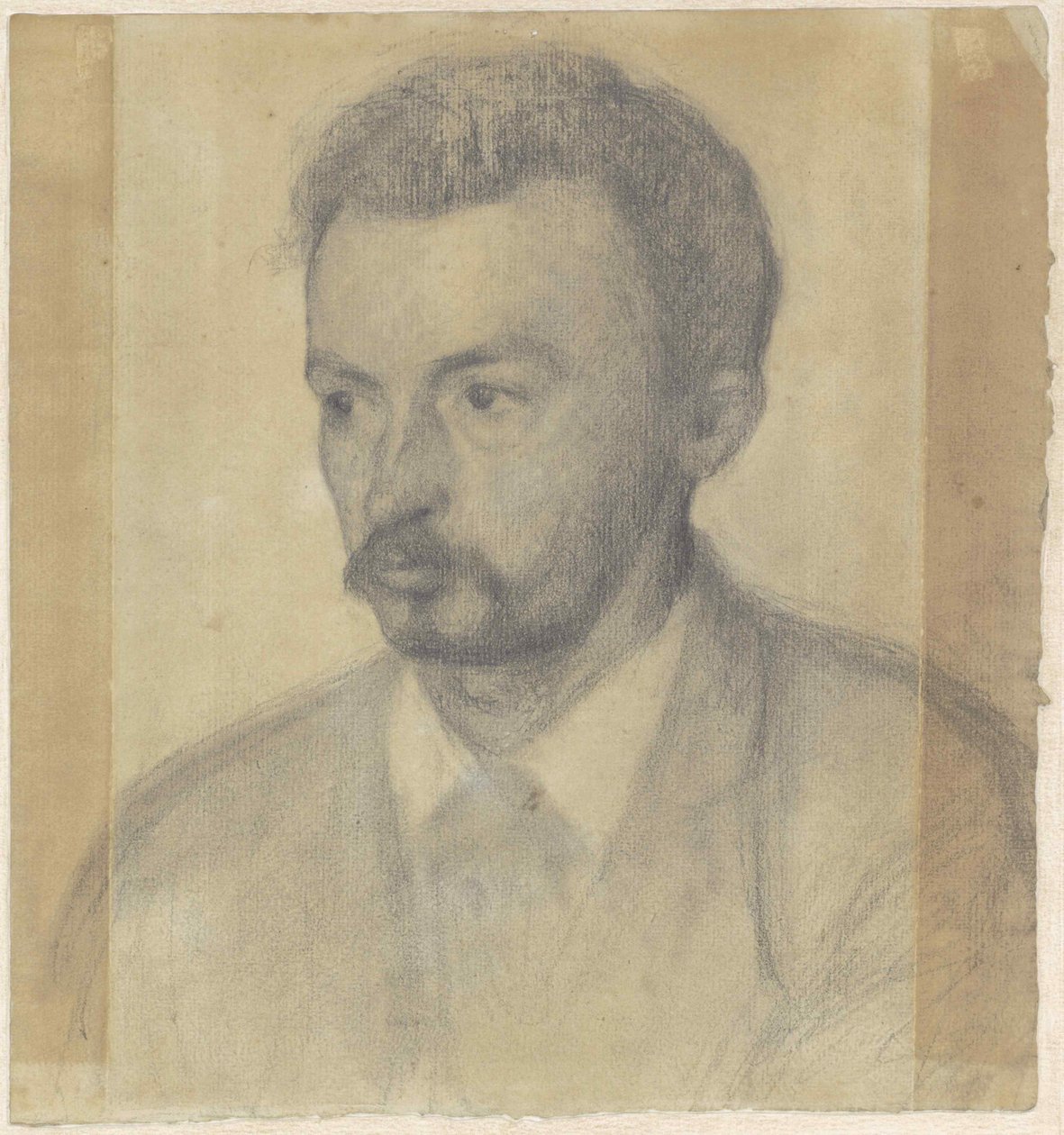 Selvportræt, 1895. af Vilhelm Hammershøi