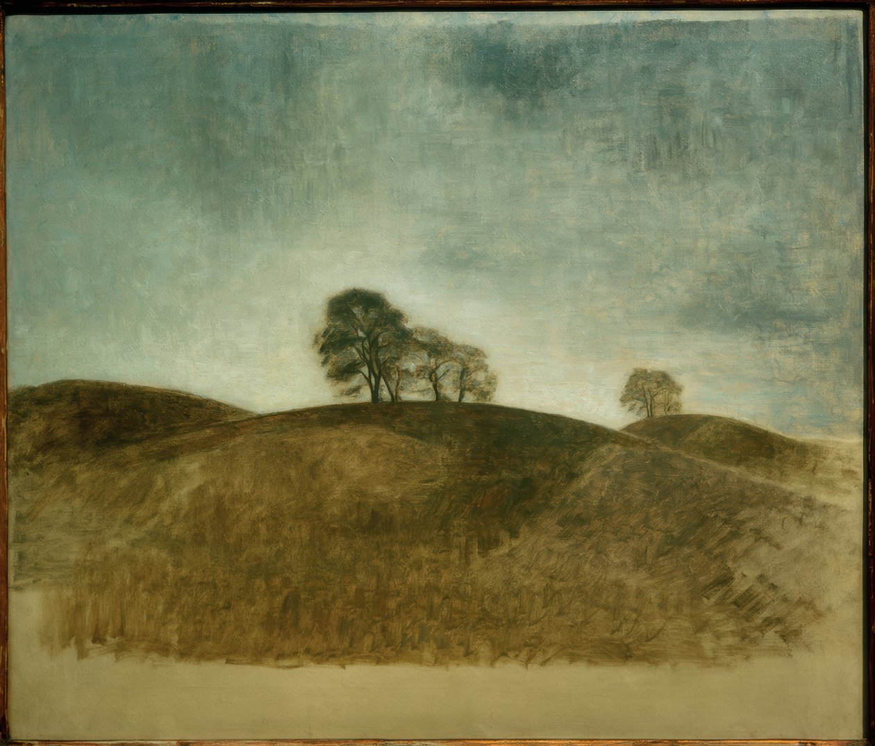 Dunkebakke, Frederiksvaerk af Vilhelm Hammershoi