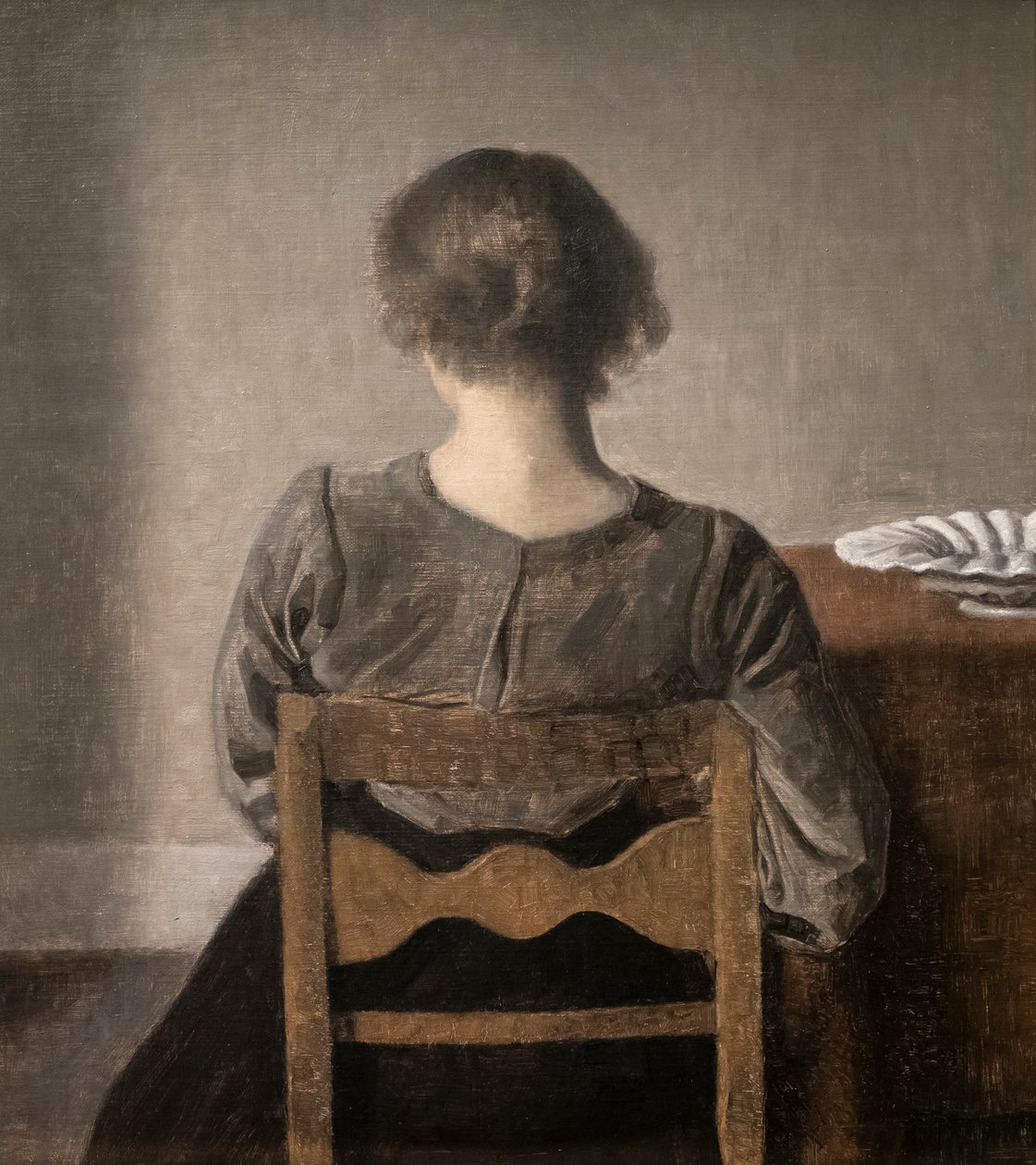 Hvile også kaldet Repos af Vilhelm Hammershoi