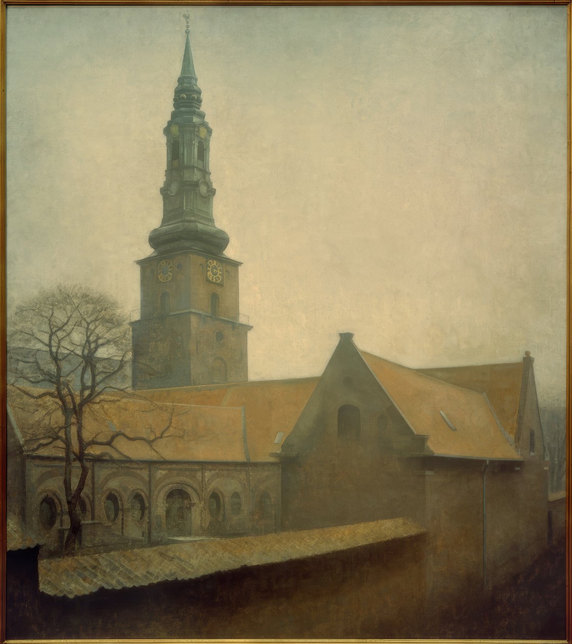 Petri Kirke af Vilhelm Hammershoi