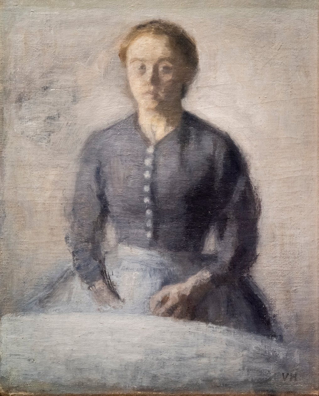 Portræt af Ida af Vilhelm Hammershoi