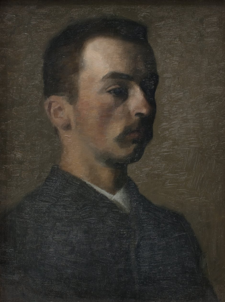 Selvportræt af Vilhelm Hammershoi