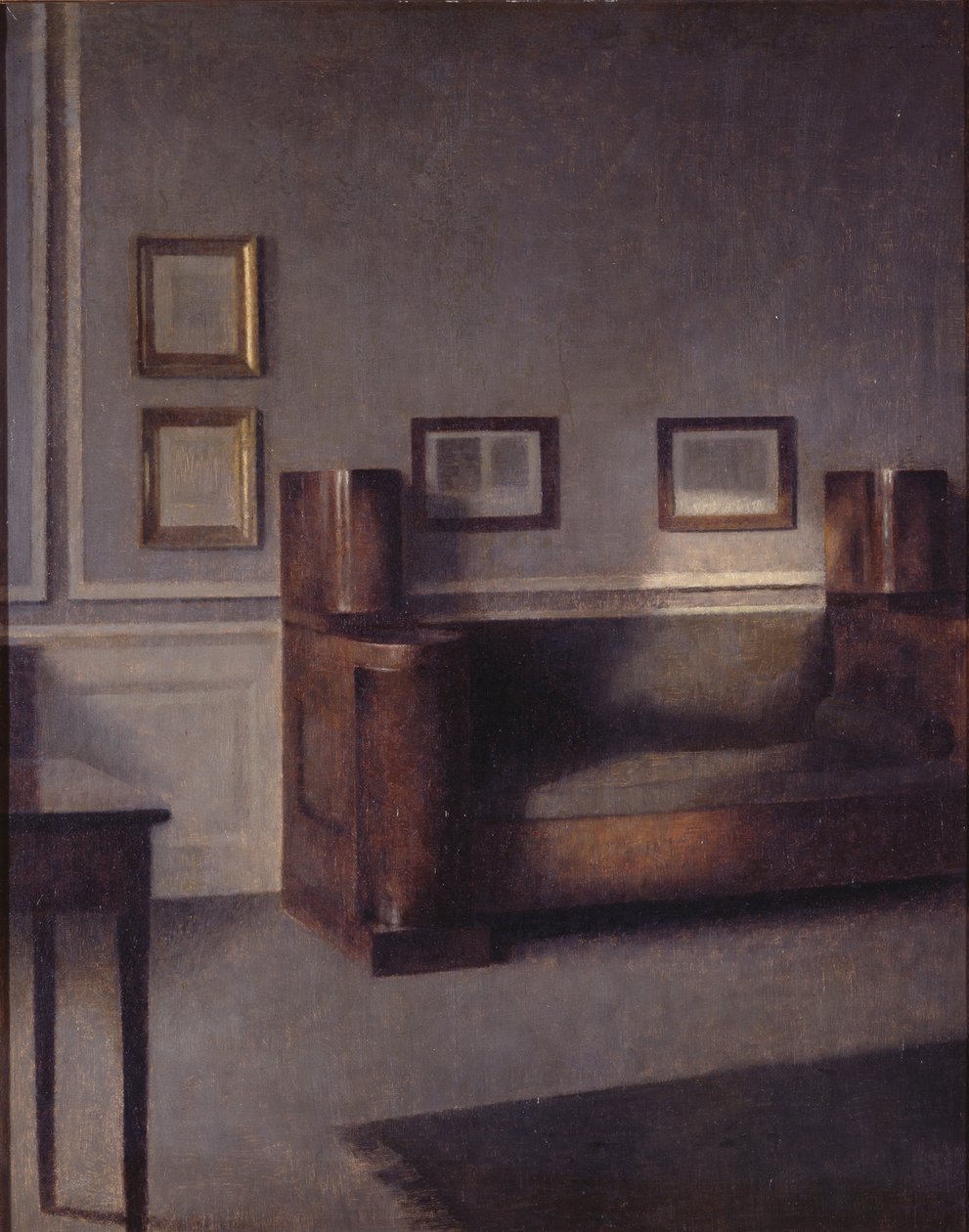 Interiør af Vilhelm Hammershøi
