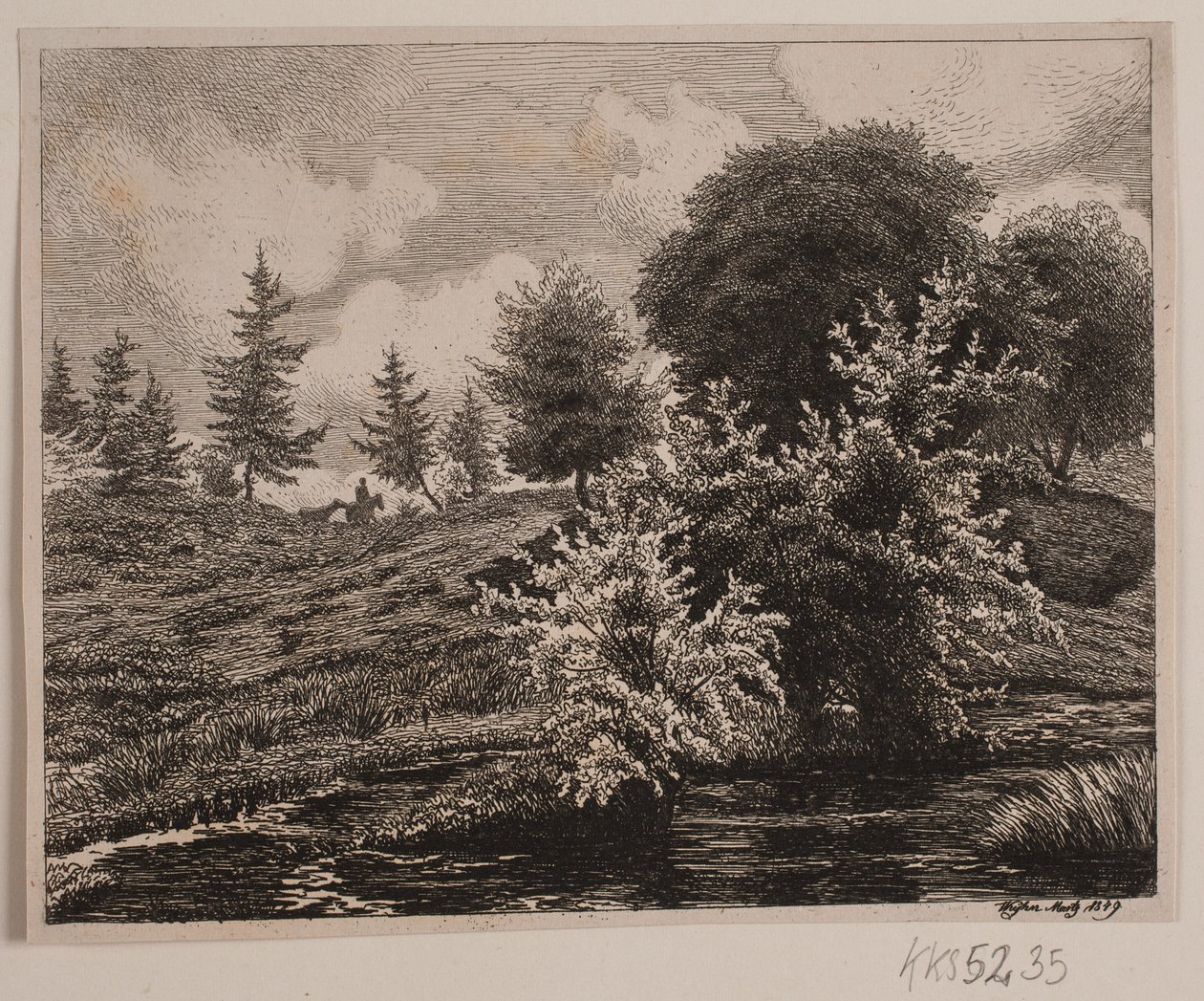 Bakker ved en mose af Vilhelm Kyhn