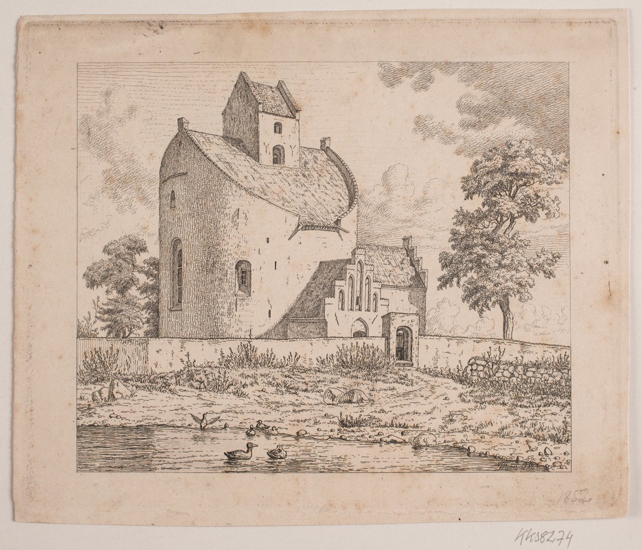 Bjernede kirke af Vilhelm Kyhn