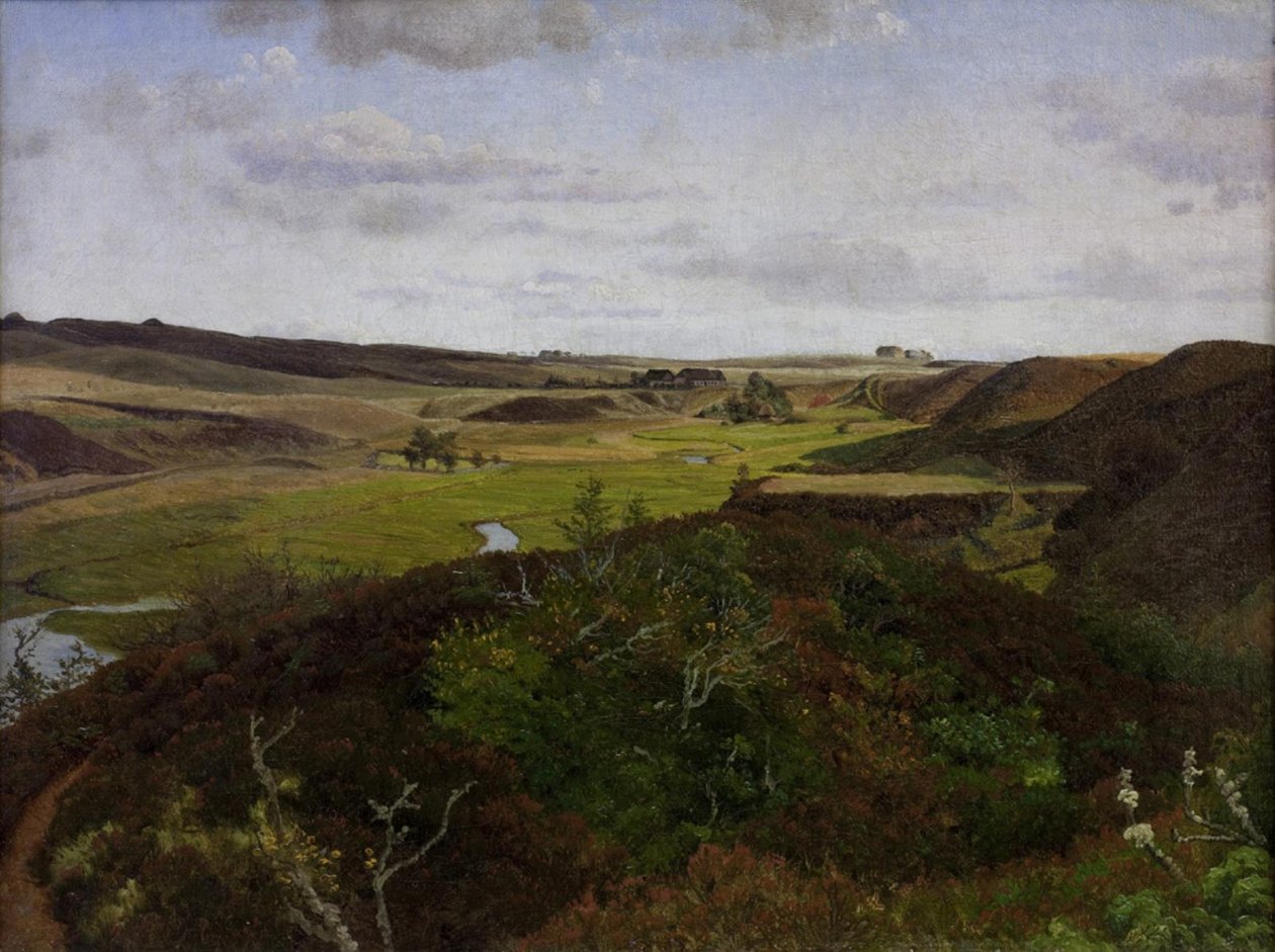 Dollerup Hills near Hald af Vilhelm Kyhn