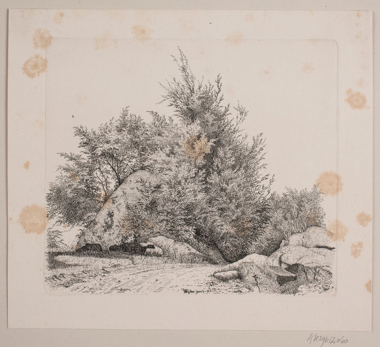 En stor rullesten af Vilhelm Kyhn