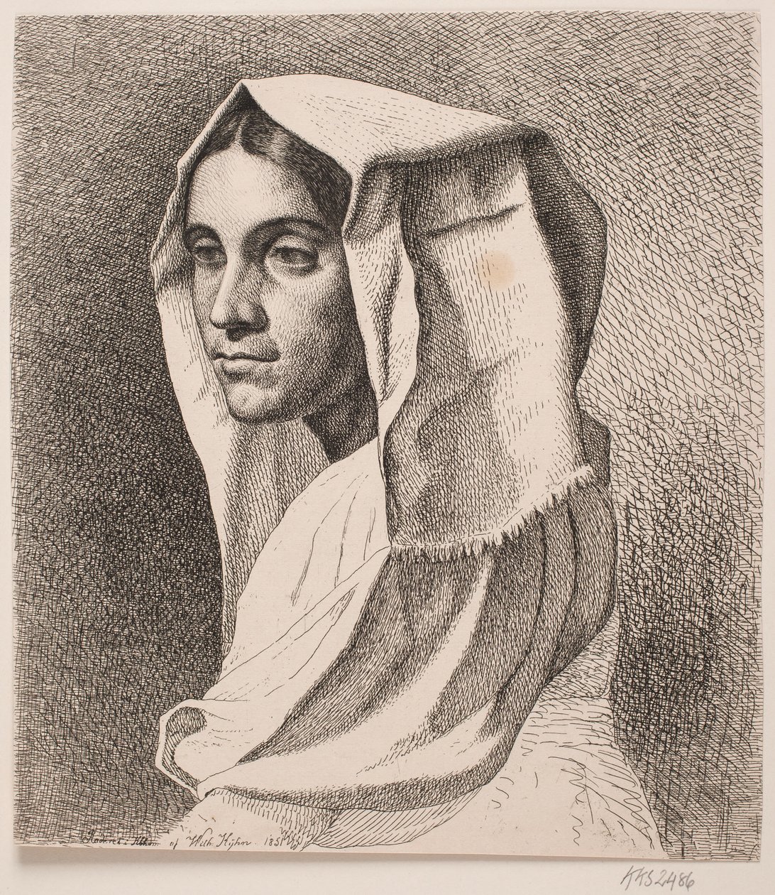 Italiensk bondepige af Vilhelm Kyhn