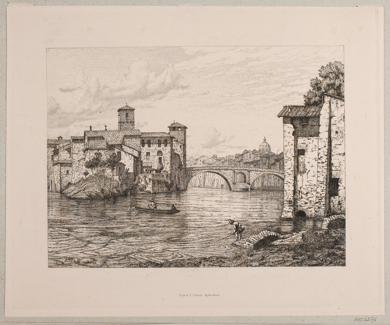 Forlad se Ponte Rotto i Rom af Vilhelm Kyhn