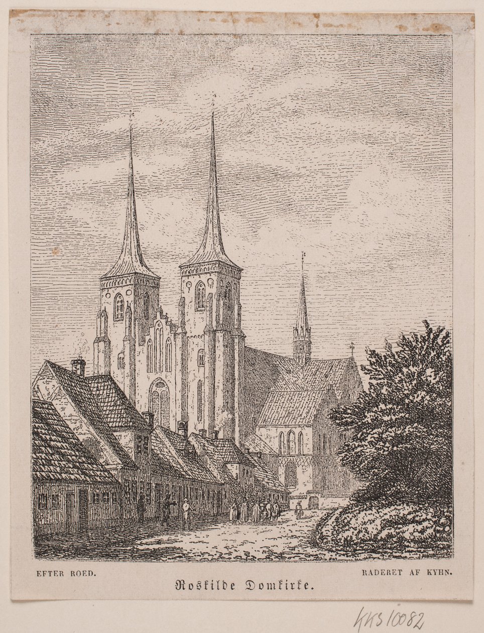 Roskilde domkirke af Vilhelm Kyhn