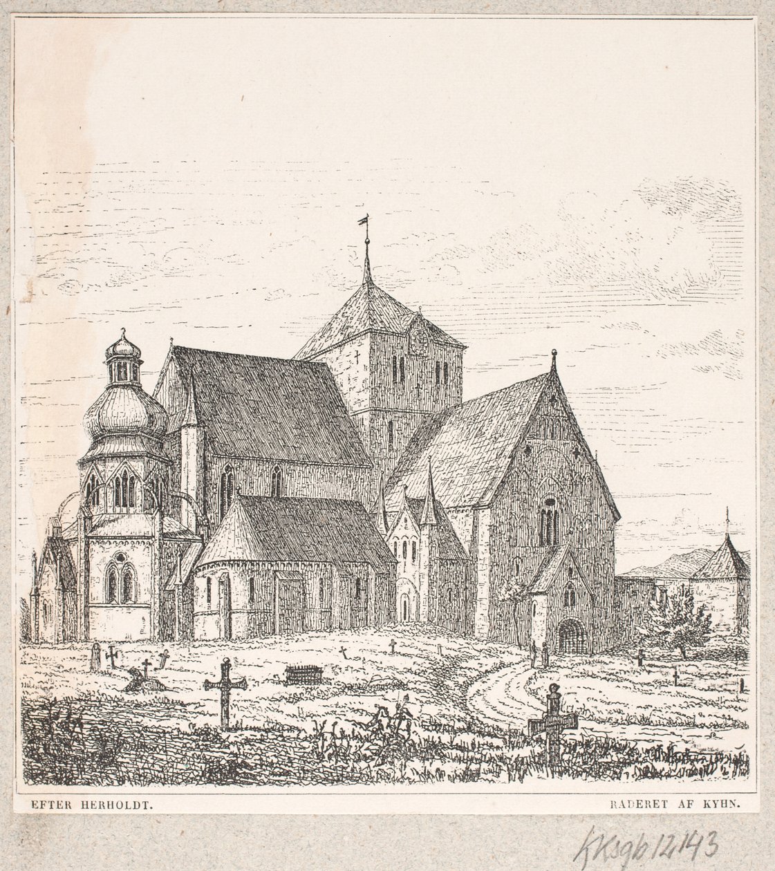 Trondhjem domkirke af Vilhelm Kyhn