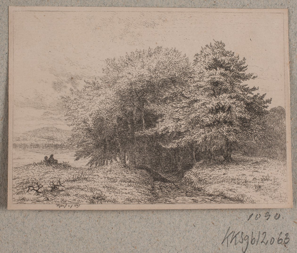Udkant af en skov af Vilhelm Kyhn