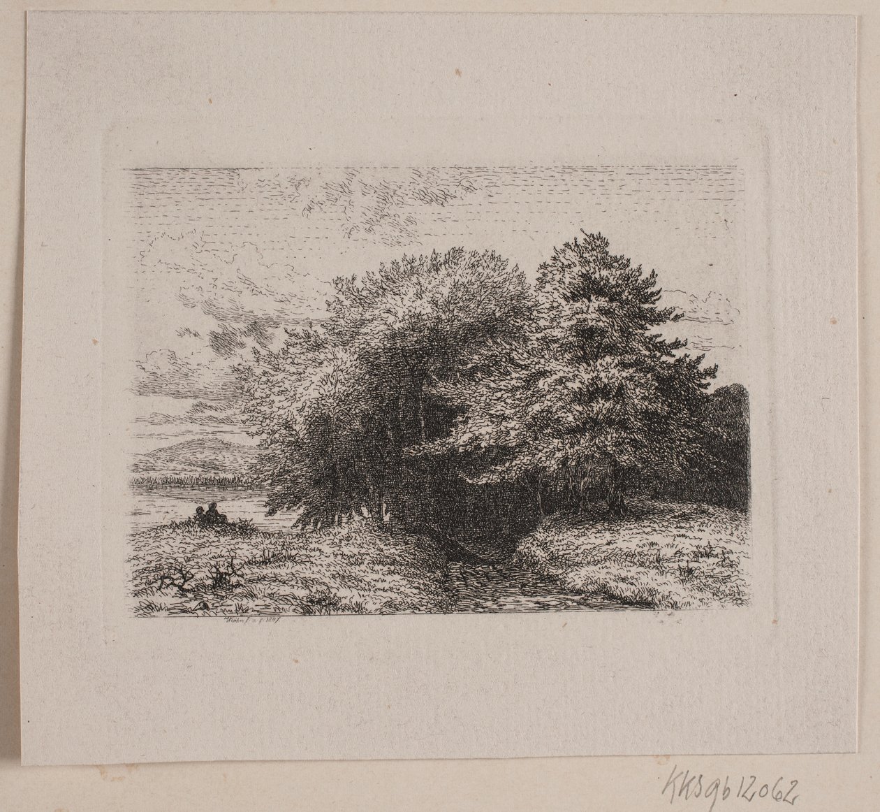 Udkant af en skov af Vilhelm Kyhn