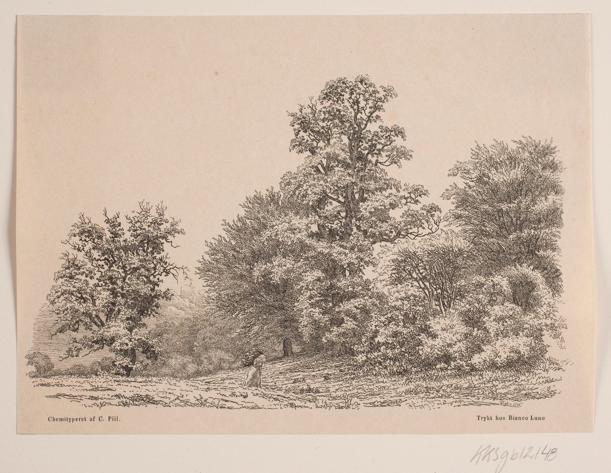 Udkant af en skov af Vilhelm Kyhn