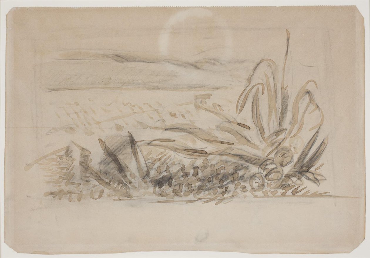 Landskab med agave. Sydfrankrig af Vilhelm Lundstrøm