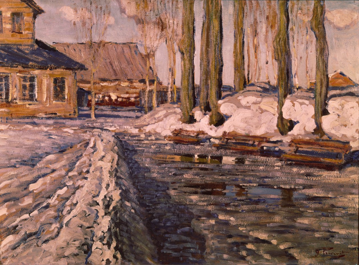 I Tsars Garden Keizardarzu, 1914 af Vilhelms Purvitis