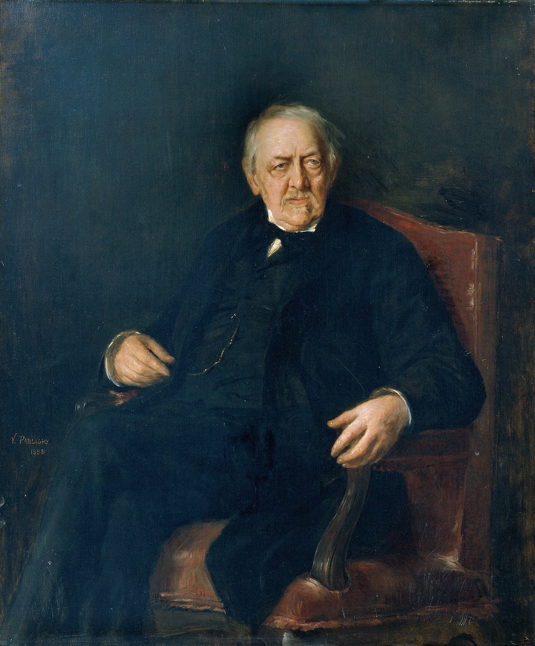 Digteren Eduard von Bauernfeld af Vilma Parlaghi Brachfeld